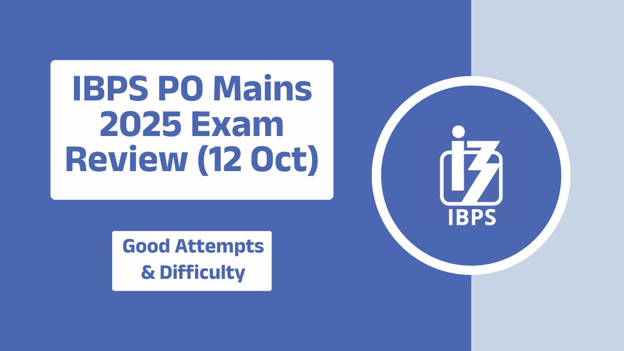 IBPS PO Mains 2025