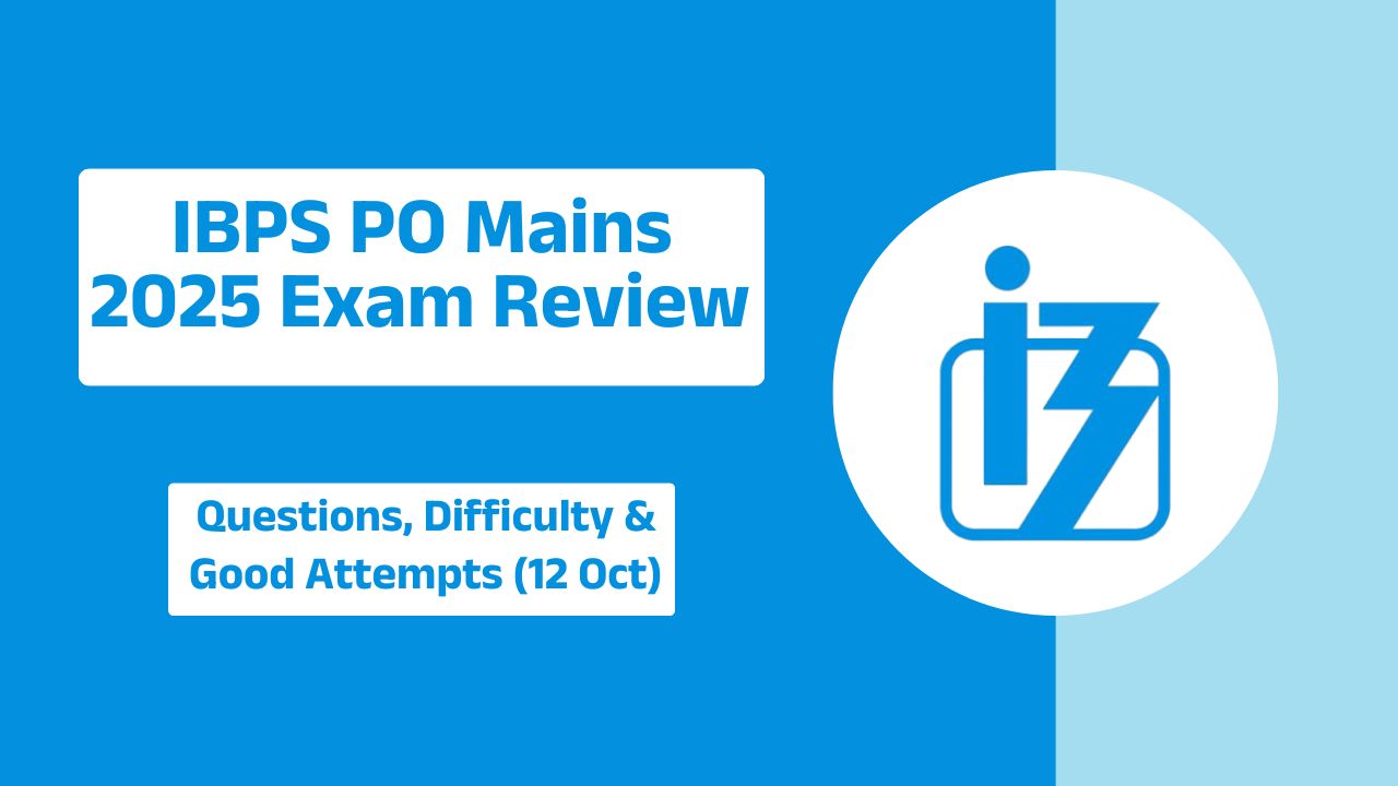 IBPS PO Mains 2025