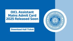 OICL Assistant Mains