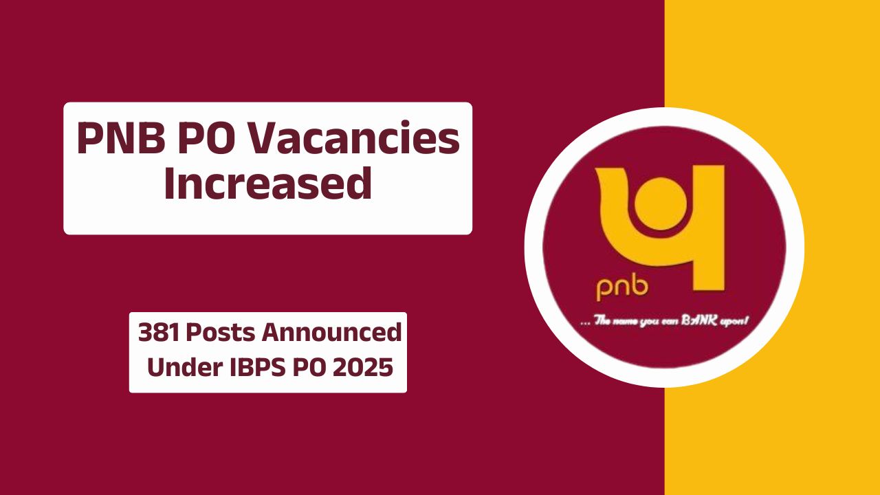 PNB PO Vacancies