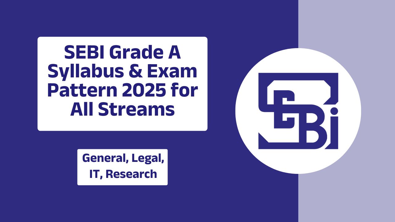 SEBI Grade A Syllabus